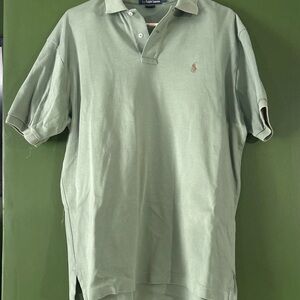 Ralph Lauren Men's Light Green Polo Shirt